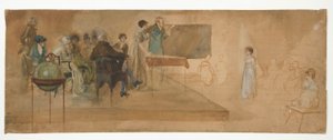Recitationen af Edwin Austin Abbey