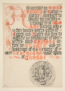 Titelsidedesign, Scribner af Edwin Austin Abbey