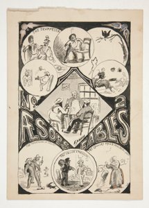 Titelside for Æsop af Edwin Austin Abbey