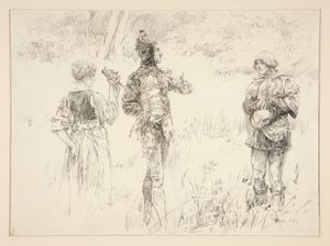 Berøringssten: af Edwin Austin Abbey