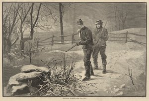 Sporing af kaniner af Edwin Austin Abbey