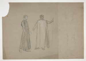 To tal: tidlig undersøgelse for af Edwin Austin Abbey