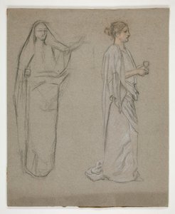 To kvinder: studere for af Edwin Austin Abbey