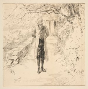 Wordsworth går i skoven: The English Lakes and Men Series, fra Harper af Edwin Austin Abbey