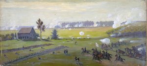 Amerikan sisällissota 1861–1865: Gettysburgin taistelu 1.–3. heinäkuuta 1863, joka päätti Leen hyökkäyksen pohjoiseen. Suurin Yhdysvaltain uhreja kuin missään muussa sodassa. Öljy