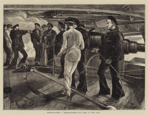 Breech-Loaders v Muzzle-Loaders, Gun Drill i flåden