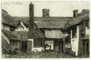 The Cross Keys, St. Neots, Cambridgeshire, 1881