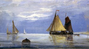 Skitse til en marinesoldat
