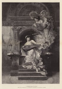 Inspiration af Edwin Howland Blashfield