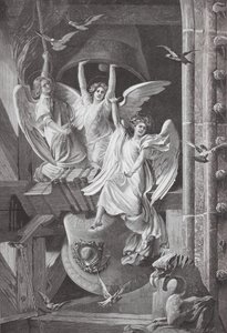 The Christmas Bells (farvelitografi) af Edwin Howland Blashfield
