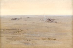 Lejr i ørkenen, 1914 af Edwin John Alexander