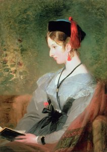Lady Dyke af Edwin Landseer