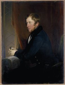 Portræt af William Spencer Cavendish, 6. hertug af Devonshire af Edwin Landseer