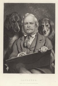 Sir Edwin Henry Landseer, engelsk maler af Edwin Landseer