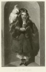 Lady Blanche Egerton af Edwin Landseer