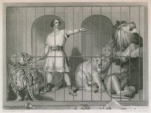 Van Amburgh og løverne af Edwin Landseer