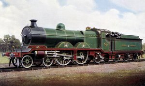 Damplokomotiv 264, gennem hjertet af England: Et stort centralt "Atlanterhavet"