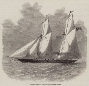 Norah Creina, Iron Screw Steam-Yacht af Edwin Weedon