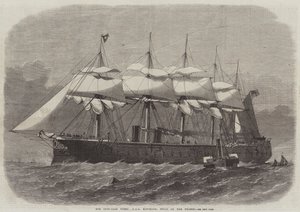 Vores jernbeklædte flåde, HMS Minotaur, bygget på Themsen af Edwin Weedon