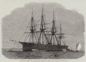 Vores jernbeklædte flåde, HM Steam-Frigat Achilles off Folly Point, Chatham