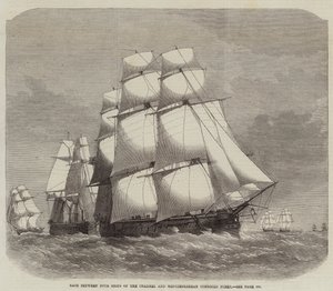 Kapløb mellem Four Ships of the Channel og Middelhavets kombinerede flåde