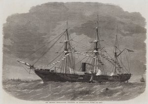Federal Sloop-of-War Tuscarora i Southampton Water