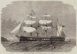 Den nye jernbeklædte flåde, HM Steam-Frigate Royal Oak, 32 kanoner
