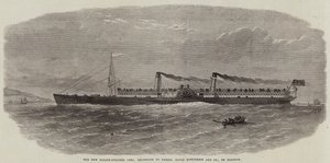 Den nye Saloon-Steamer Iona, der tilhører David Hutcheson and Company fra Glasgow af Edwin Weedon
