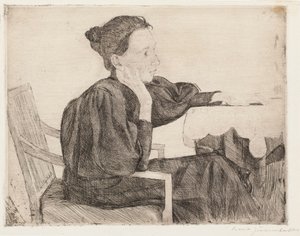 Aino Sibelius af Eero Järnefelt
