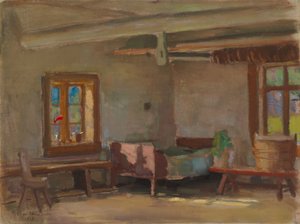 Interiør af Eero Järnefelt