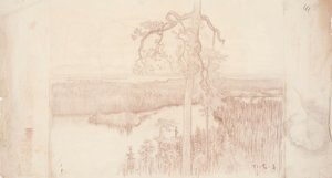 Sølandskab af Eero Järnefelt