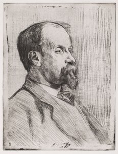 Portræt af Juhani Aho
