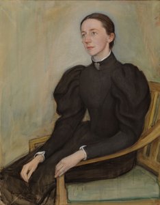 Portræt af Mathilda Wrede af Eero Järnefelt