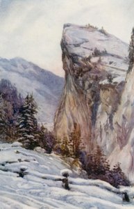 Rhinen: Hohen-Rhatien (farvelitografi)