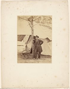 [Generalløjtnant Grant i sit hovedkvarter i Cold Harbor] af Egbert Guy Fowx