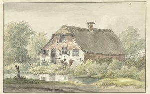 Stråtækt bondehus