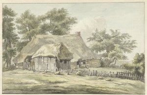 Gård i Eext, Drenthe af Egbert van Drielst