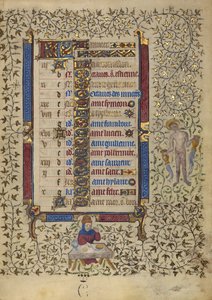 Kalenderside for januar; Fester; Vandmanden