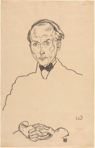 Dr. Ernst Wagner af Egon Schiele
