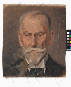 Portræt af en herre af Egon Schiele