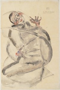 Jeg vil gerne udholde for kunst og mine kære, 1912 af Egon Schiele