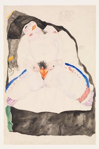 Observeret i en drøm, 1911. af Egon Schiele