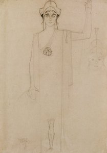 Pallas Athen af Egon Schiele