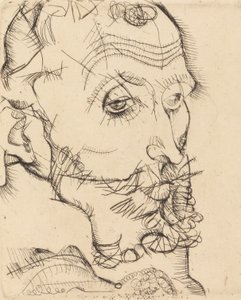Portræt af Franz Hauer, 1914. af Egon Schiele