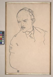 Portræt af Guido Arnot af Egon Schiele