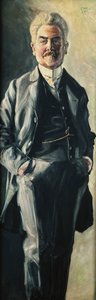 Portræt af Leopold Czihaczek, 1907 af Egon Schiele