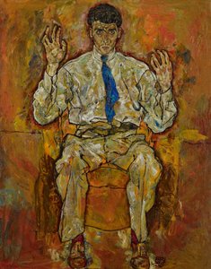 Portræt af Paris af Gütersloh (1887-1973) af Egon Schiele
