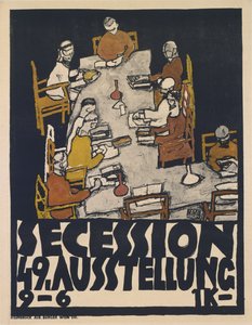 Secession 49. Ausstellung (Scession 49. Udstilling), 1918 af Egon Schiele