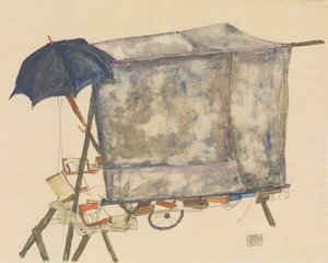 Gadevogn af Egon Schiele
