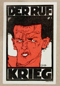 Omslag (med et selvportræt af ... af Egon Schiele